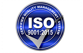ISO certified quality management system e-recycling badge