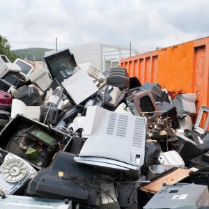 electronics in landfill